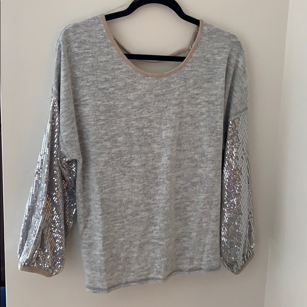 Glitzy stylish top